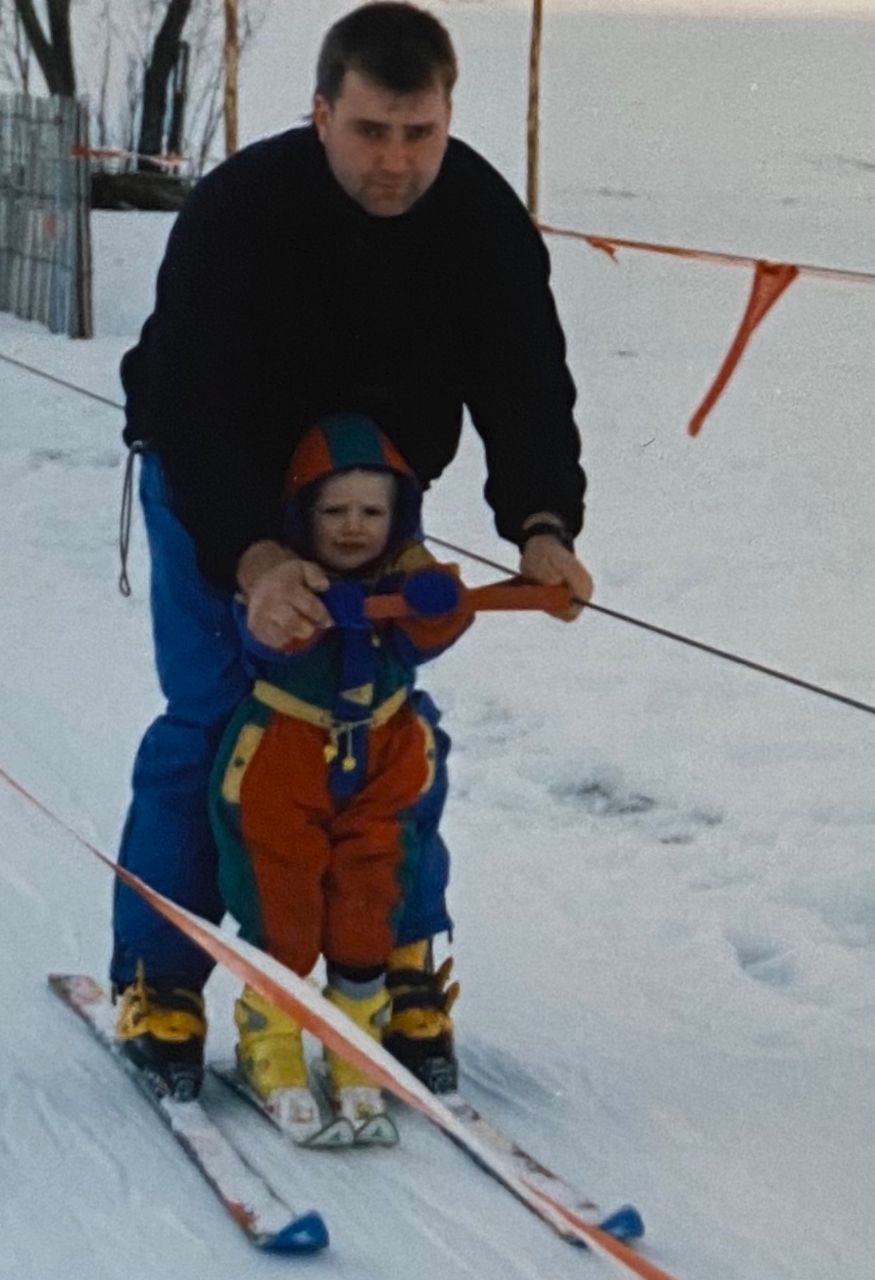 So begann eine große Karriere, die auch noch viel Zukunft hat: Marco Schwarz auf der Piste.